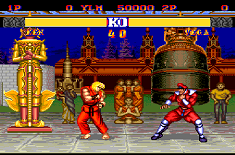 street fighter 2 bison's stage on snes